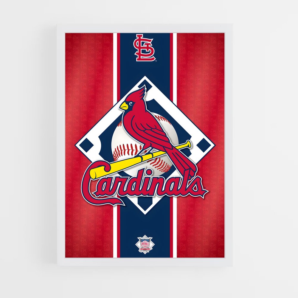 Poster Cardinal's Pride – affiche Baseball (vue 3)